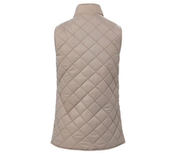 Women's Diamond Quilted Travel Vest - Image 3