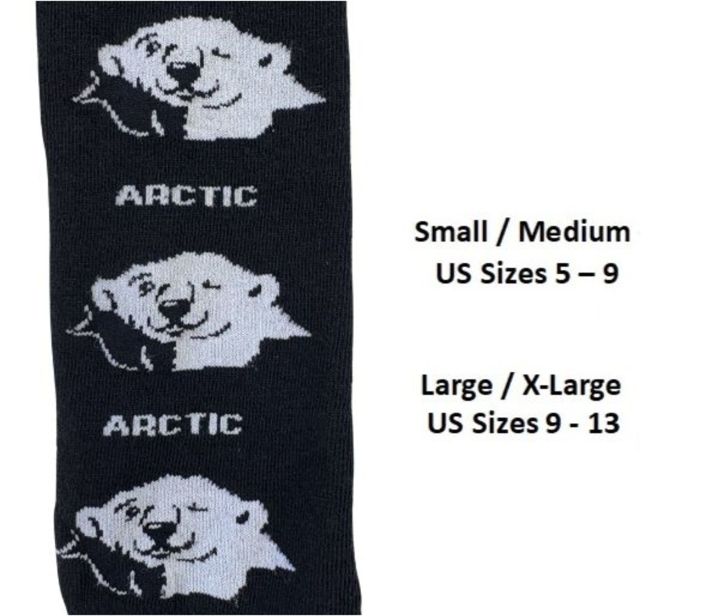 Special Edition: Arctic Merino Boot Socks (Polar Bears) - Image 2